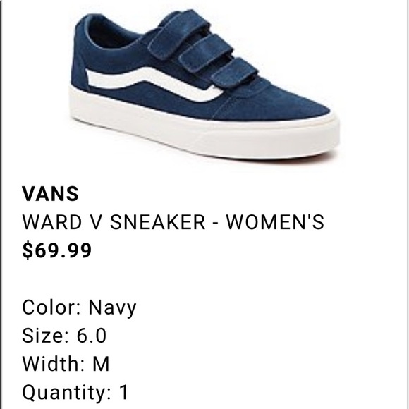 Vans Shoes - Blue Suede Vans